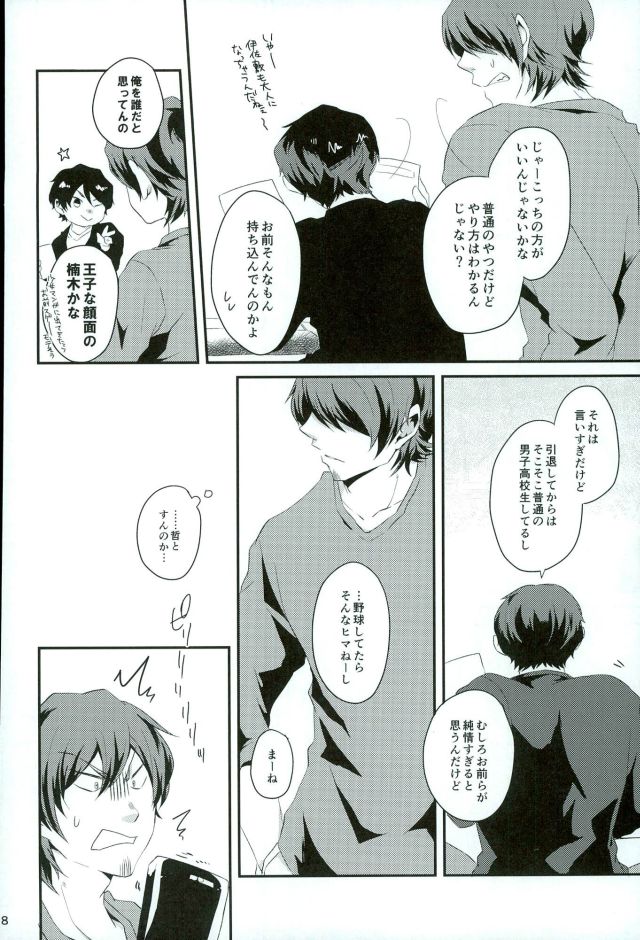 (HaruCC21) [SK01 (Oimori Yura)] TFH (Daiya no Ace) - Page 7
