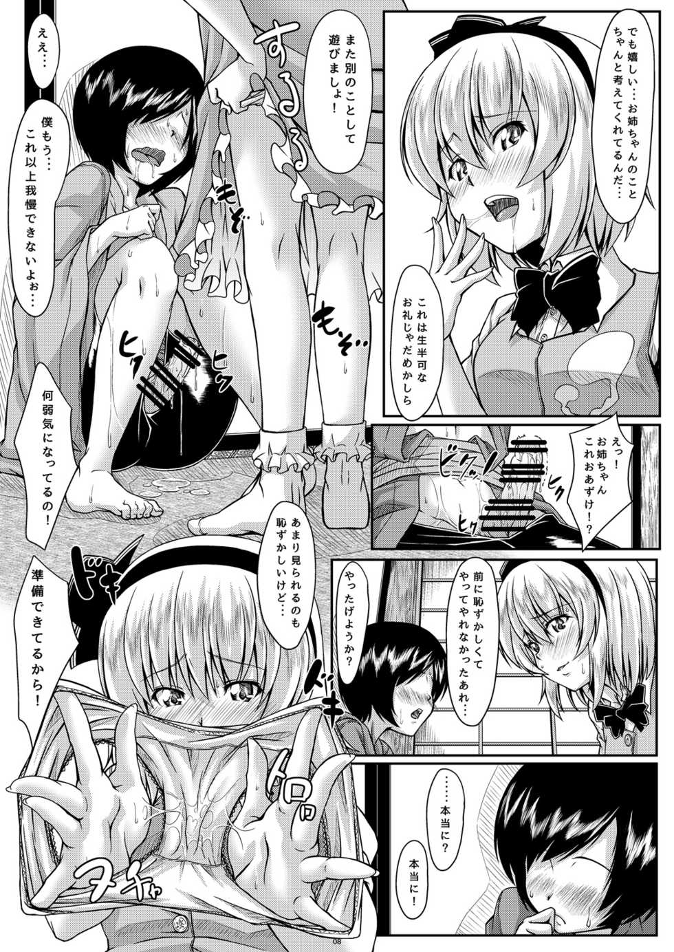 [Guild Plus (tatsuya)] Onee-chan to no Myon na Kankei (Touhou Project) [Digital] - Page 7