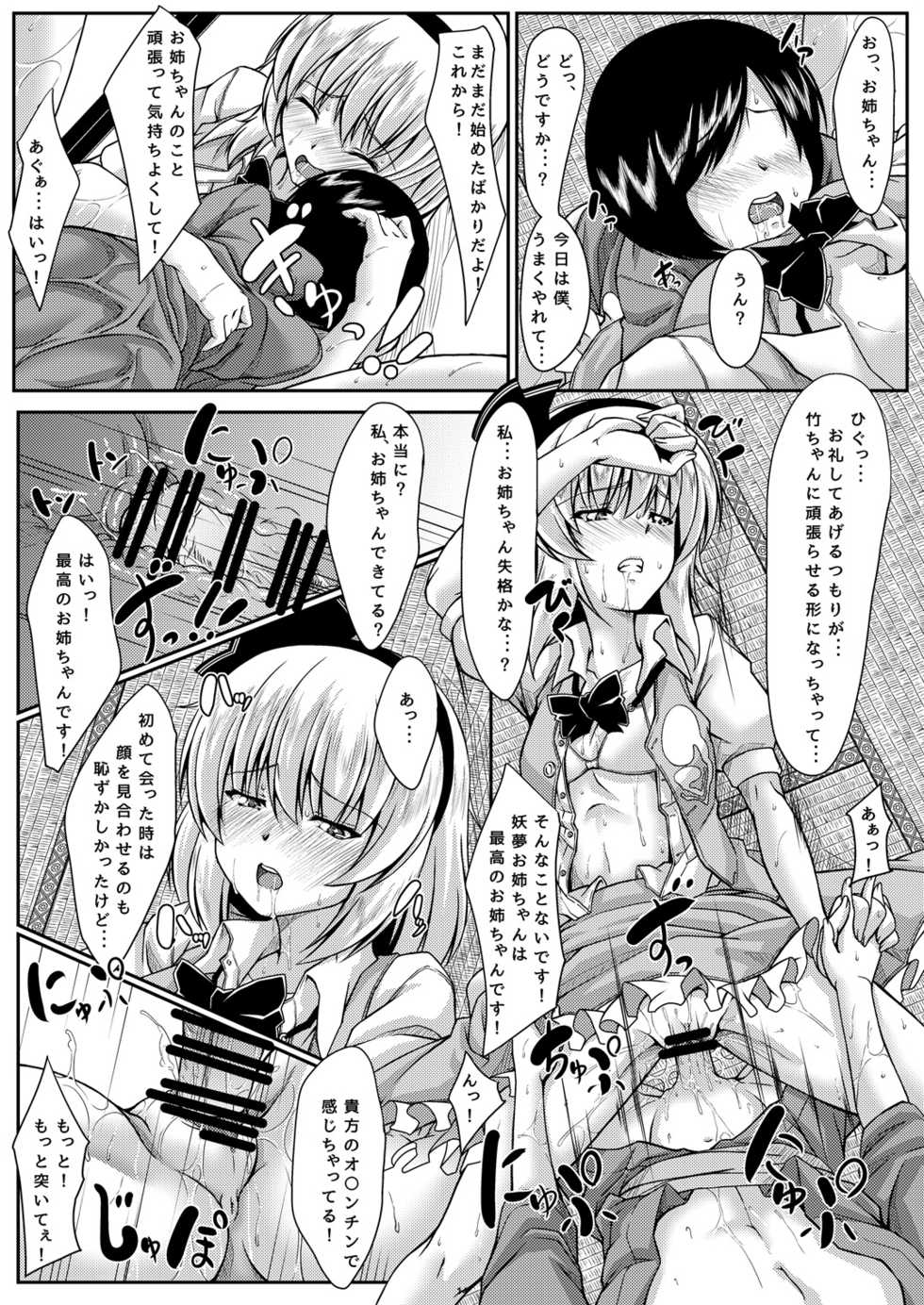 [Guild Plus (tatsuya)] Onee-chan to no Myon na Kankei (Touhou Project) [Digital] - Page 13