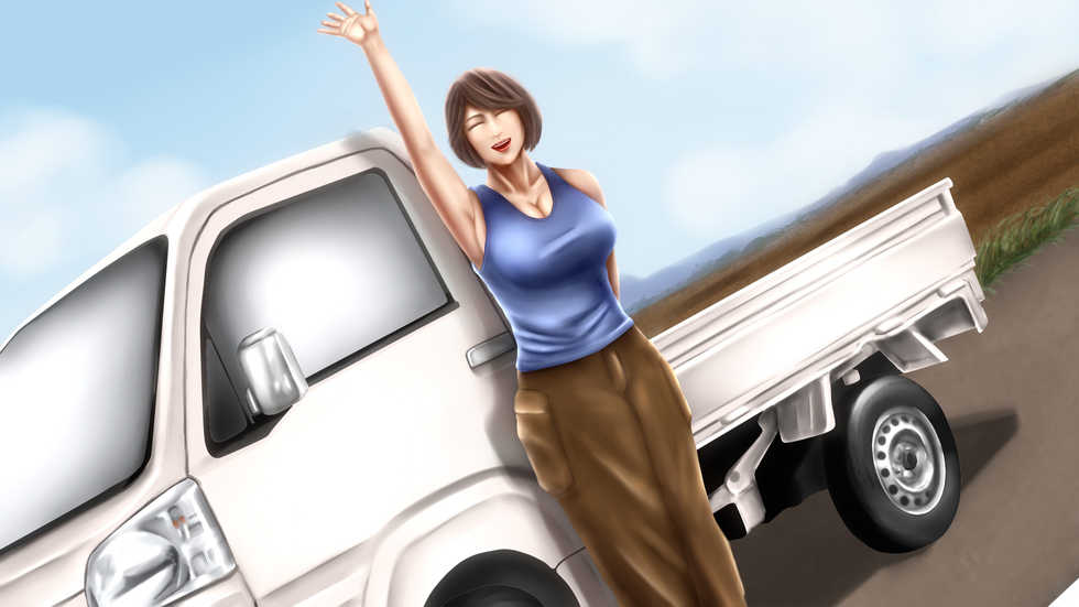 [Rain Shot (urotan)] [Hanjuku] Oba-san wa Tomato Nouka Asaoka Akiko (45) - Page 5