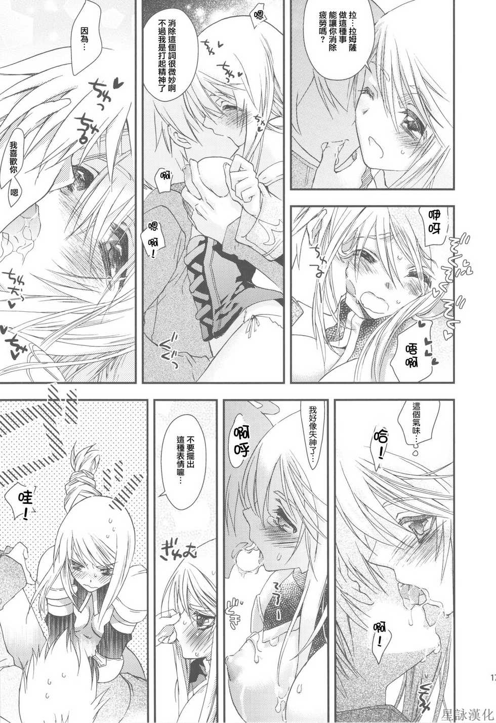 (C75) [Annin (Tooka)] NamelessDance with Agrius (Final Fantasy Tactics) [Chinese] [星詠漢化小組] - Page 17