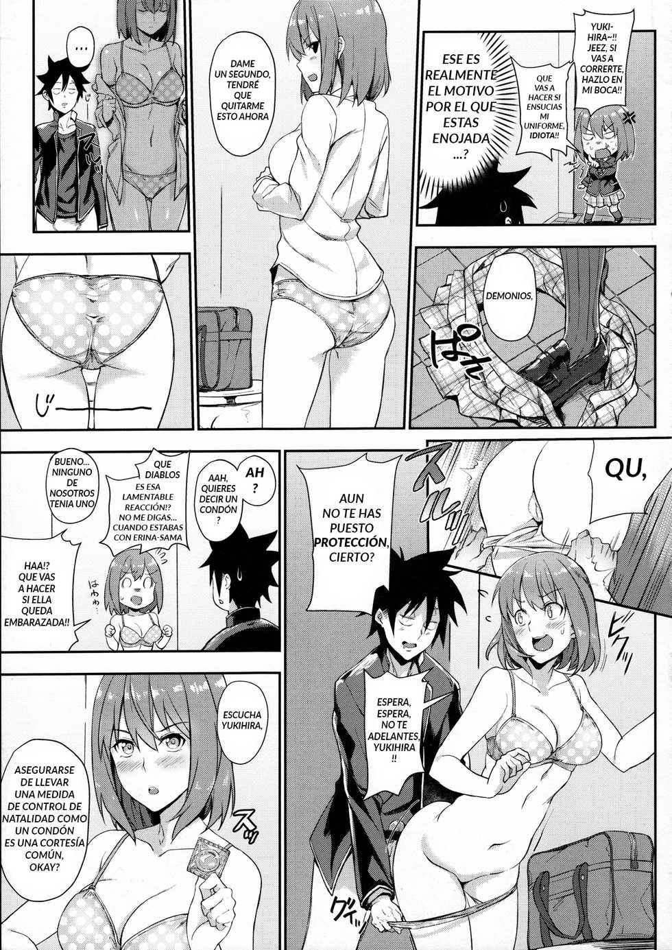 (C90) [LOFLAT (Prime)] Secret Recipe 3-shiname (Shokugeki no Soma) [Spanish] [Hentaisland] - Page 8