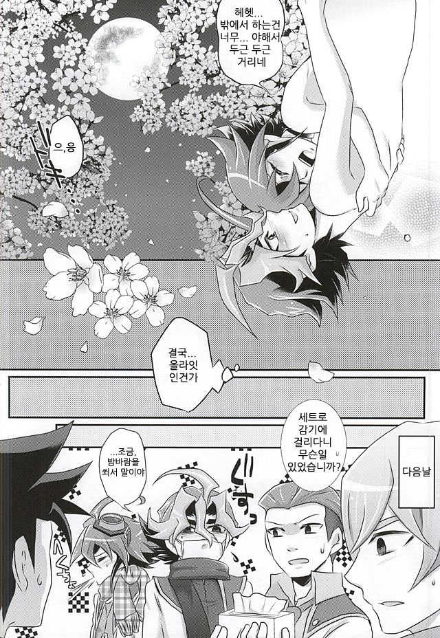 (SUPER24) [Gyunyu-Gekijo, HEATWAVE (Marimo, Gyunyu, Yuuhi)] Sakurasaku (Yu-Gi-Oh! ARC-V) [korean] - Page 13
