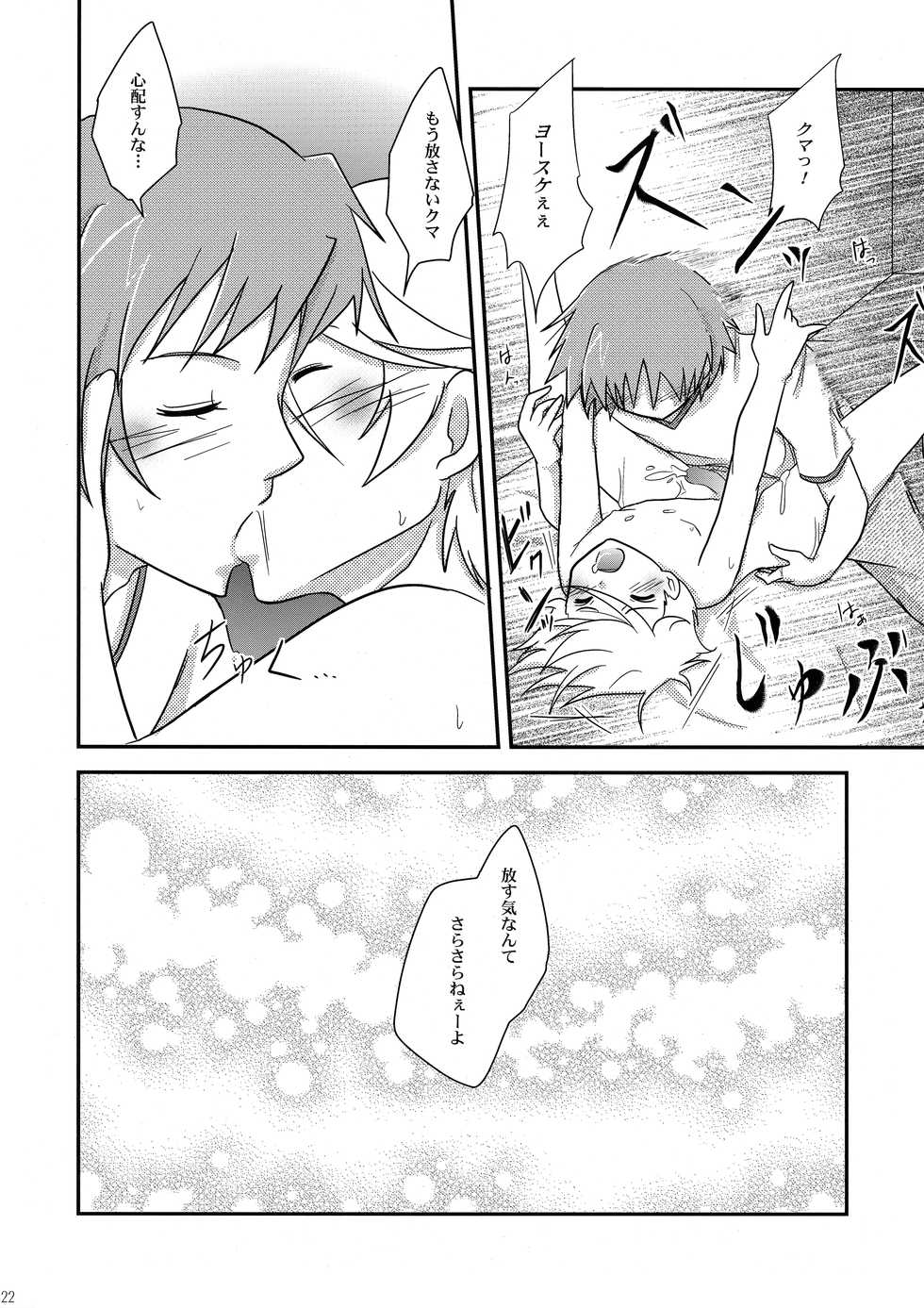 (HaruCC17) [Maina-Mania (YoYo)] Kuma Honey Toast (Persona 4) - Page 21