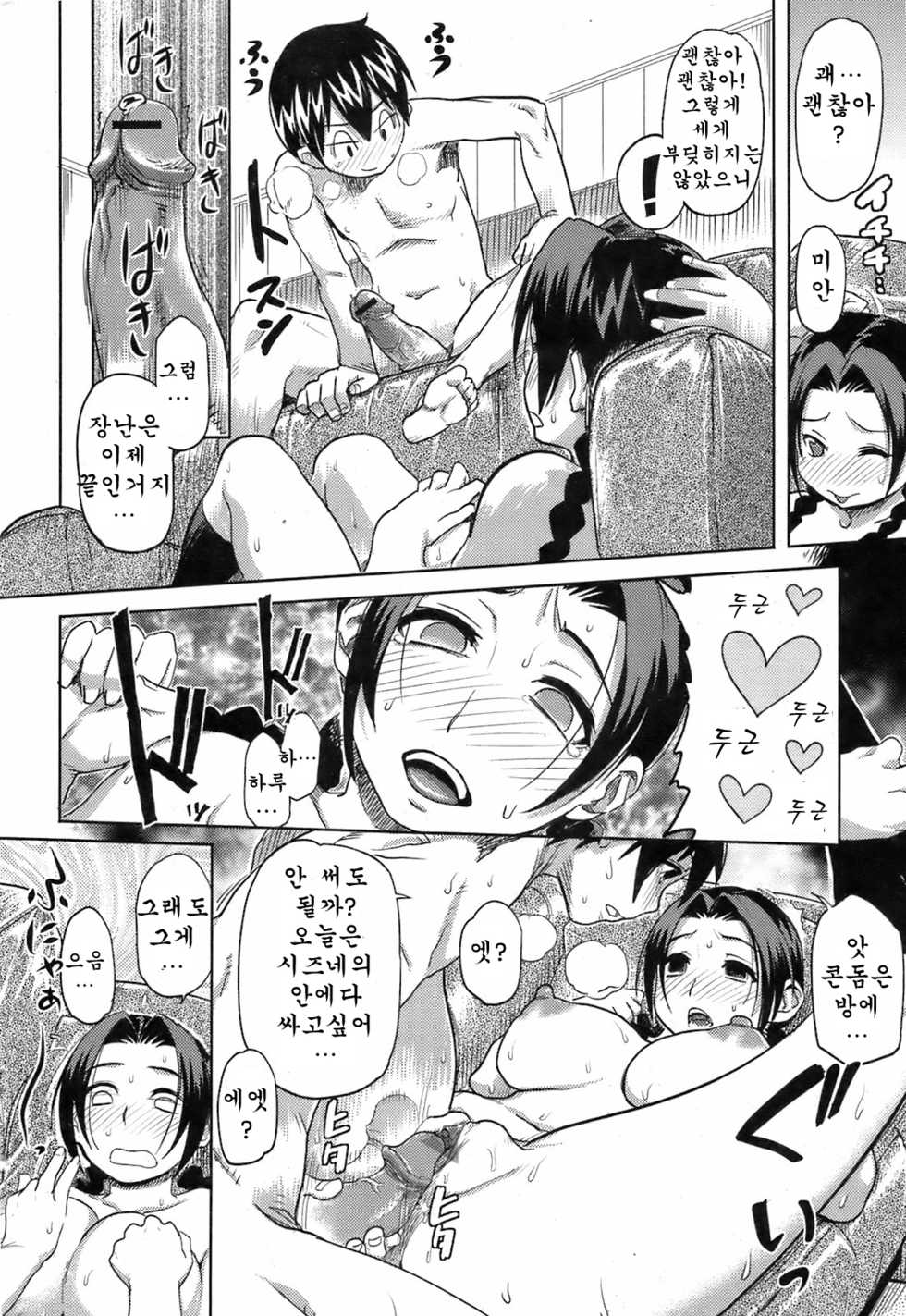 [Isako Rokuroh] Kyoudaizakari | 수상한남매 (Bishoujo Kakumei KIWAME 2009-04 Vol. 1) [Korean] [Yussi] - Page 12