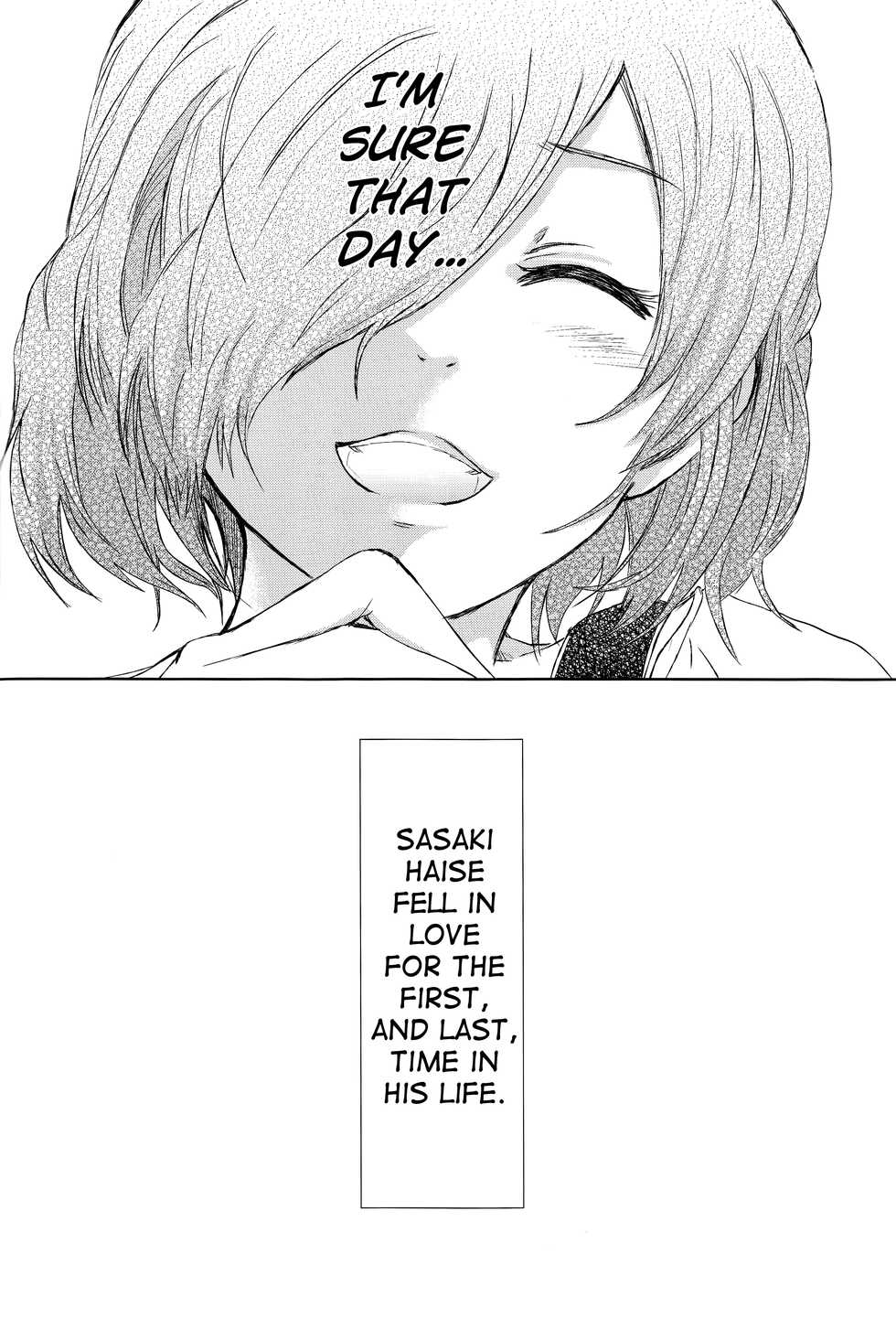 (C89) [Somnium (Kisaragi Ao)] Innocent Blue - Before Sunrise (Tokyo Ghoul) [English] [biribiri] - Page 22