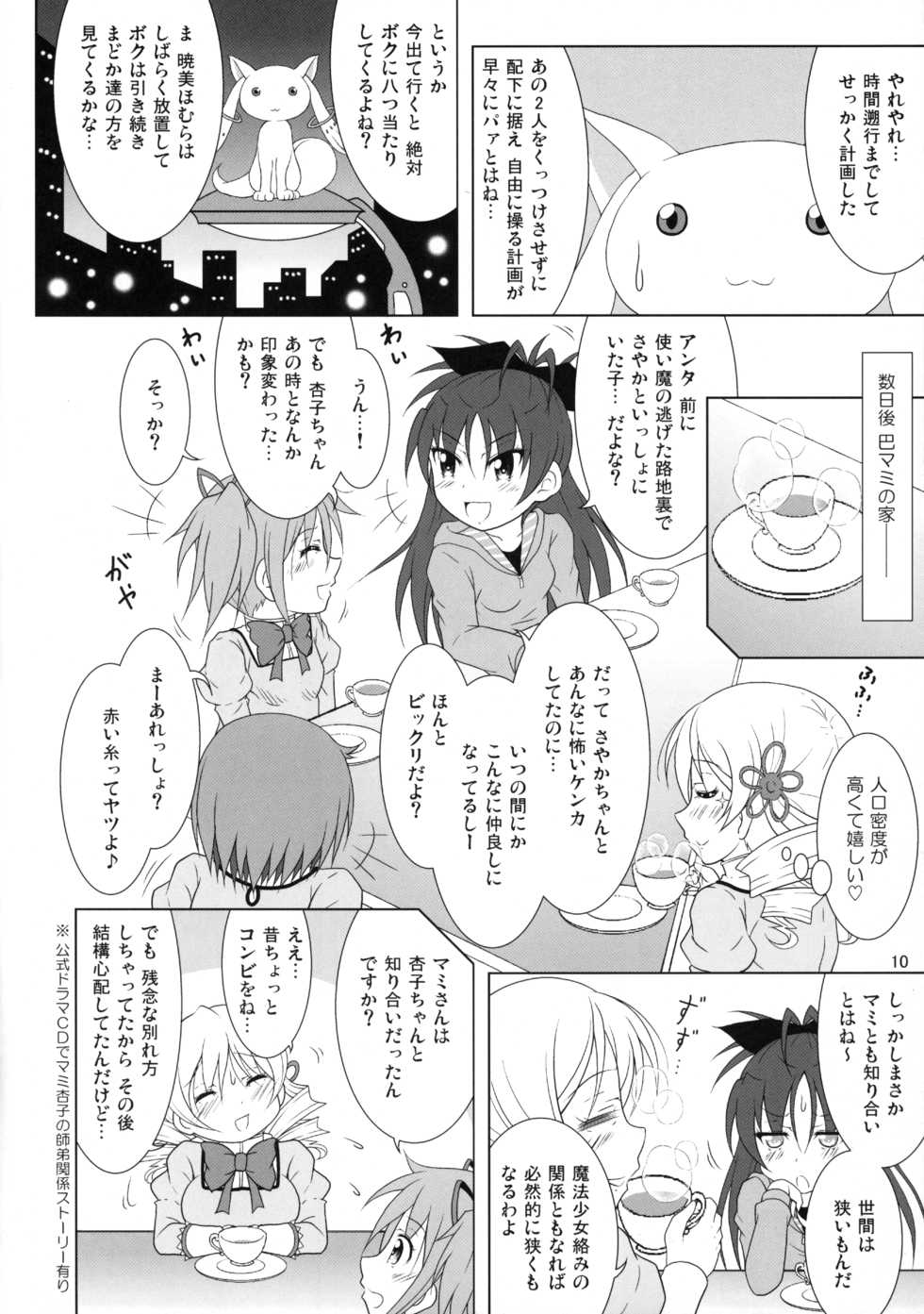 (C91) [Hikarito Mahou Koubou (M_Pon)] Final AnSaya TRY (Puella Magi Madoka Magica) - Page 9