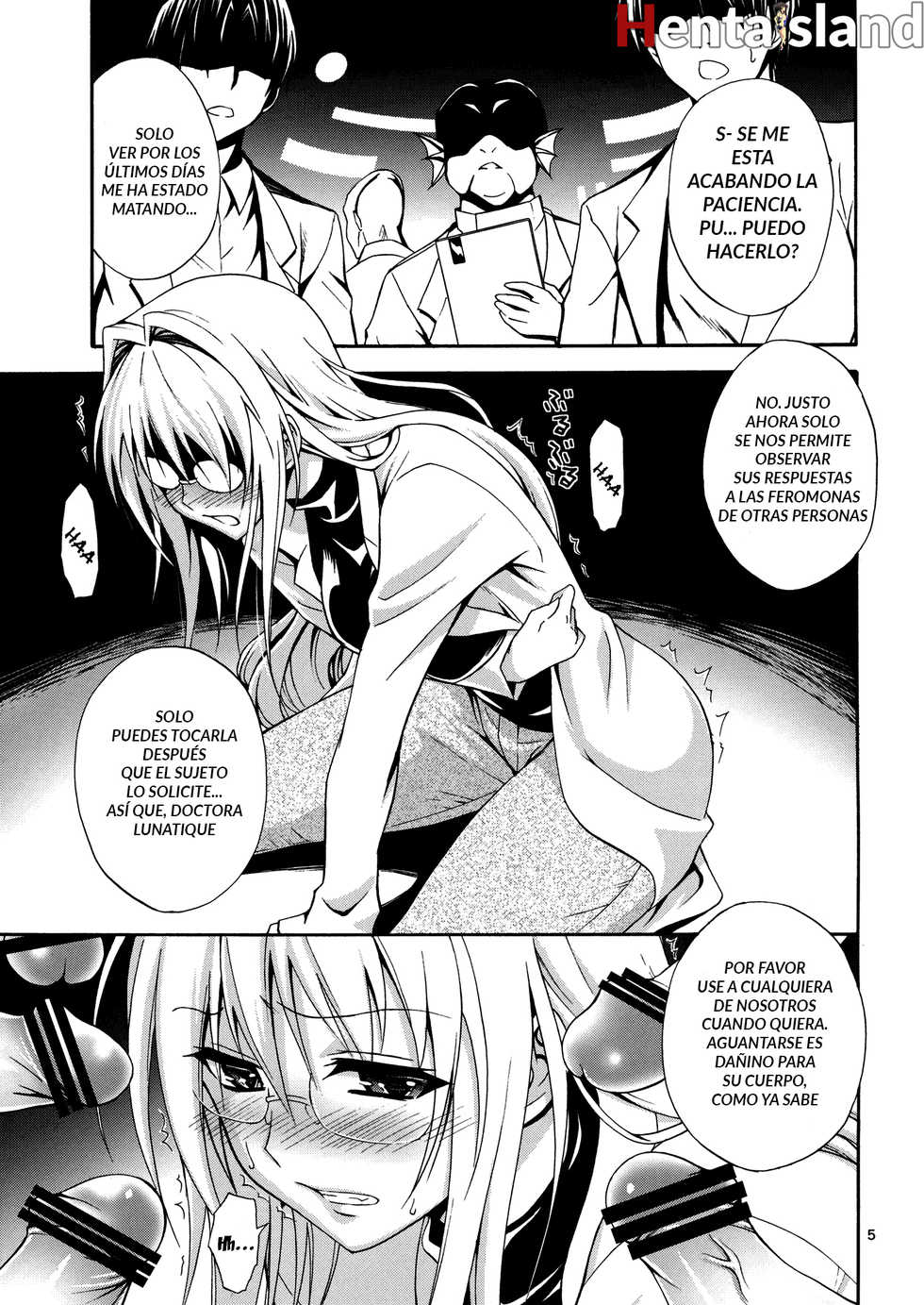(C83) [Hibi Rakuraku (Aoki Kanji)] Bijin Kagakusha in Aku no Soshiki | Beautiful Scientist in an Evil Organization (To Love-Ru Darkness) [Spanish] [Hentaisland] - Page 4