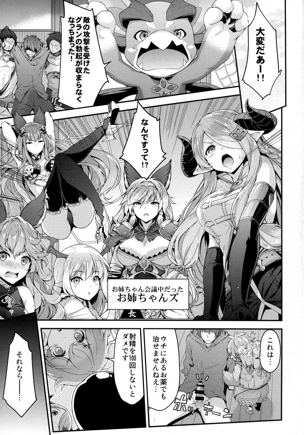 (COMIC1☆11) [Ichinose (Ichinose Land)] Onee-chans ni Omakase (Granblue Fantasy) - Page 5