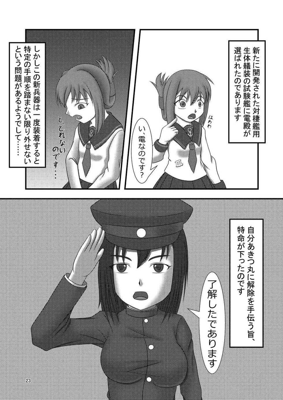 [Doku Alice (Kakudai, Yureya)] Ninben Man Maru (Kantai Collection -KanColle-) [Digital] - Page 22