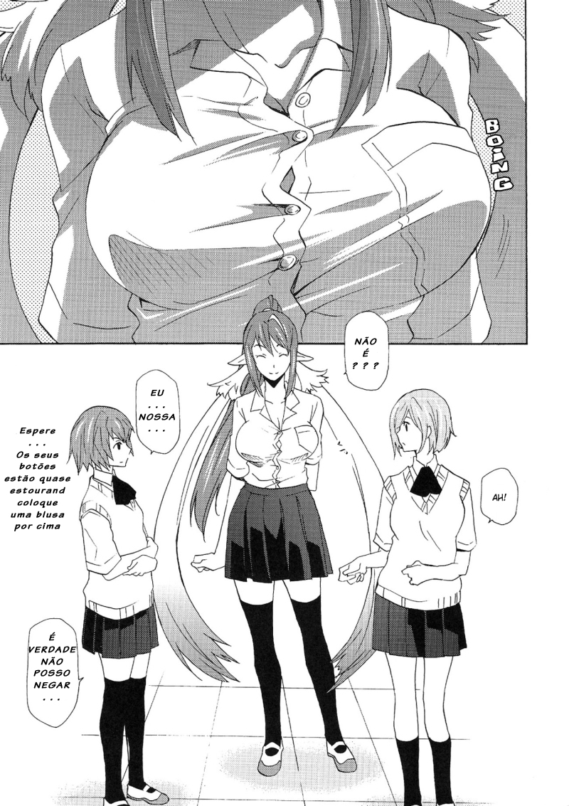 (C76) [Dark Water (Inari Kinzo)] Yuri ga Joshi no Seifuku de Gakuen Mono na Hon. | A yuri at an academy in female uniform book (Tales of Vesperia) [Portuguese-BR] [LIANEF] - Page 5