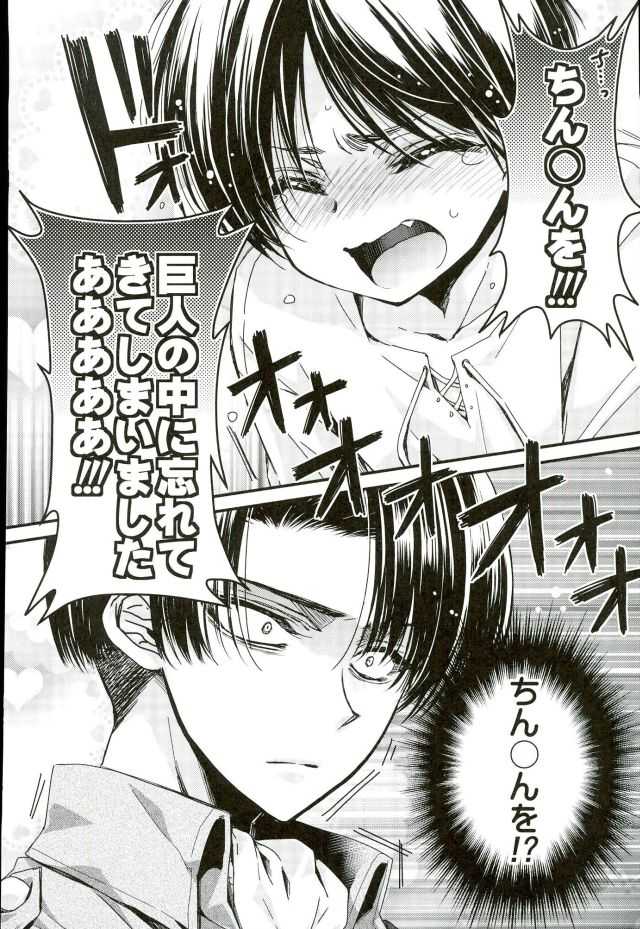 (FALL OF WALL2) [RIRIADOLL (Takewakamaru)] Kyou Kara Ore no Yome (Shingeki no Kyojin) - Page 3