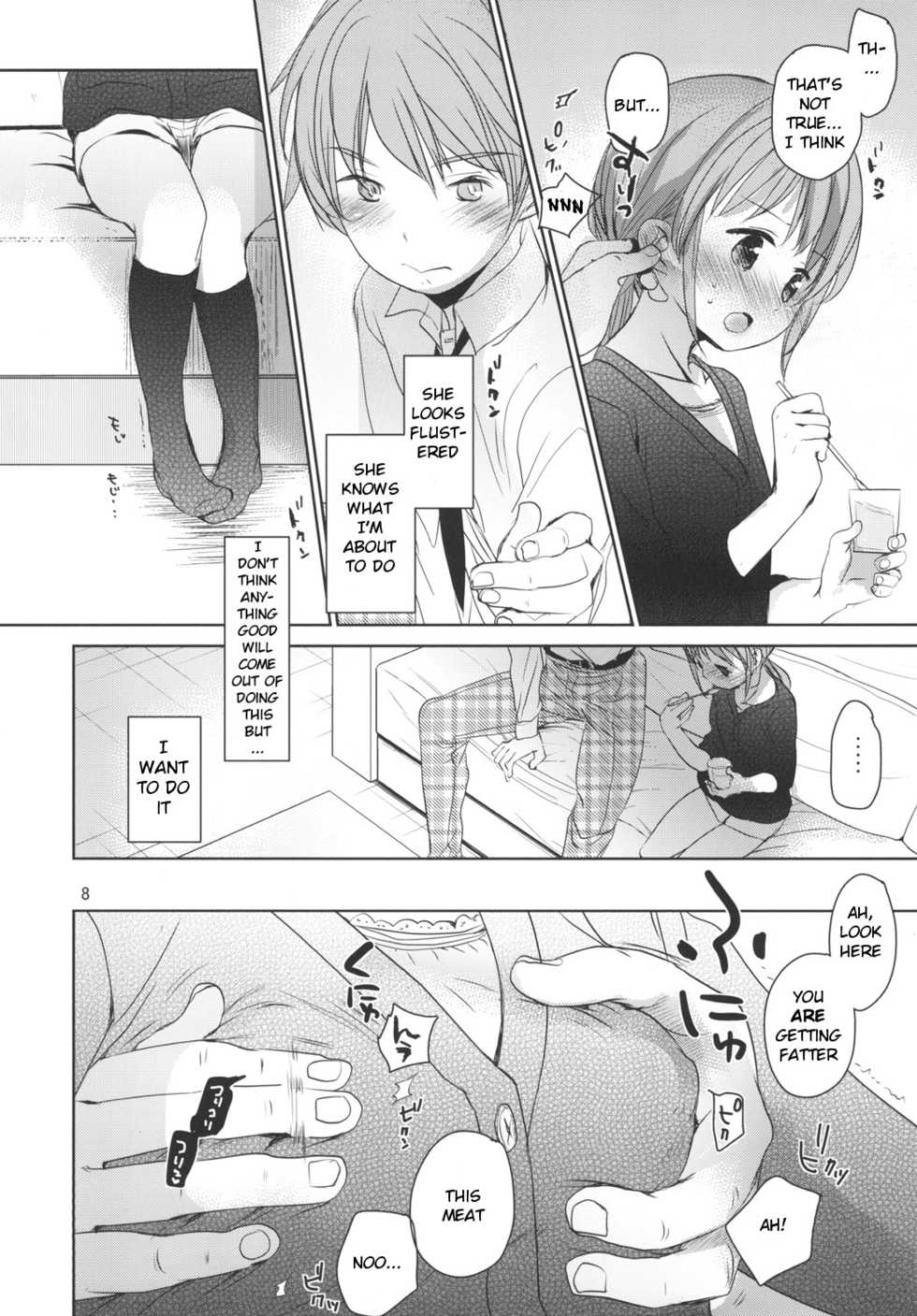 (C88) [Okadatei (Okada Kou)] Amai Okashi [English] [BlindEye] - Page 7