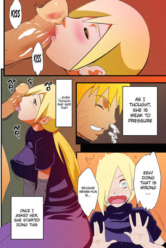 (C85) [Karakishi Youhei-dan Shinga (Sahara Wataru, Sentarou)] Saboten Nindou 2 (Naruto) [English] [doujin-moe.us] [Colorized] [Incomplete] - Page 18