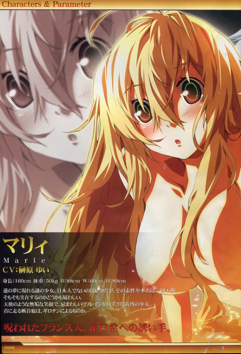 Dies irae Visual Fanbook - White Book - Page 9