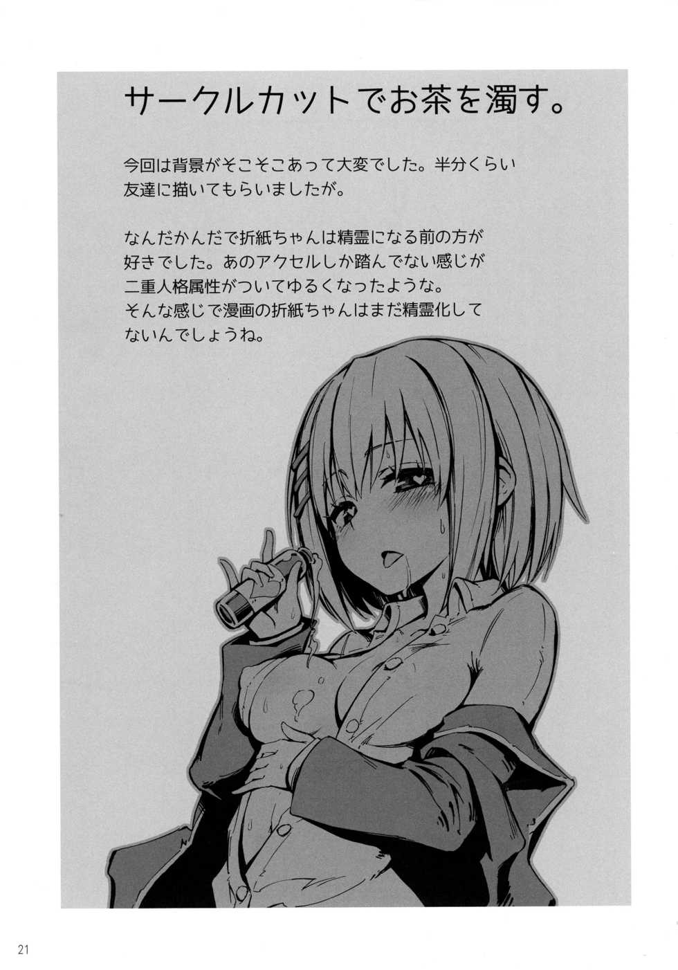 (C90) [Analog E.C. (Kalubeponzu)] Origami-san no Genkigaderu Kusuri (Date A Live) - Page 21