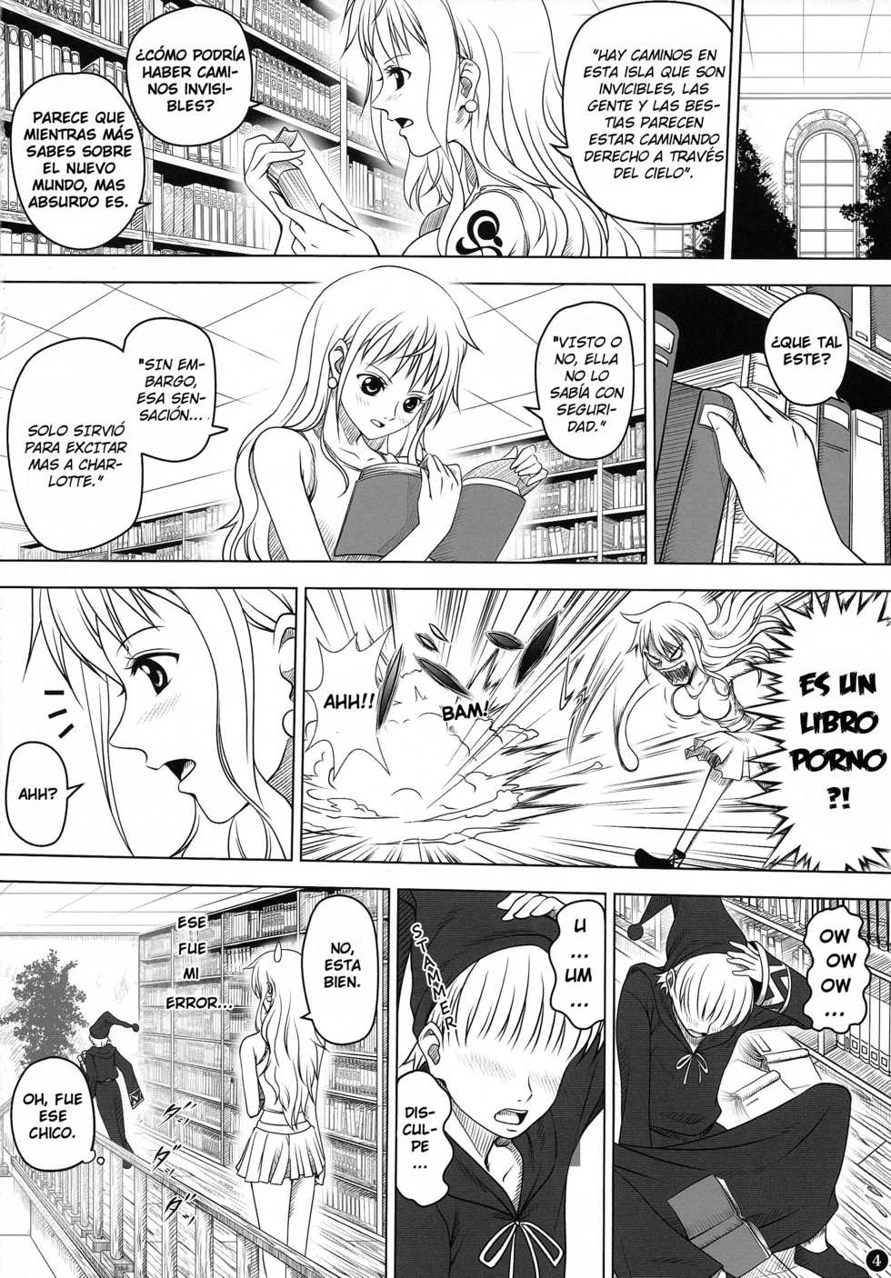 (C82) [Mikenekodou (Muten)] Weather report (One Piece) [Spanish] [kalock] - Page 3