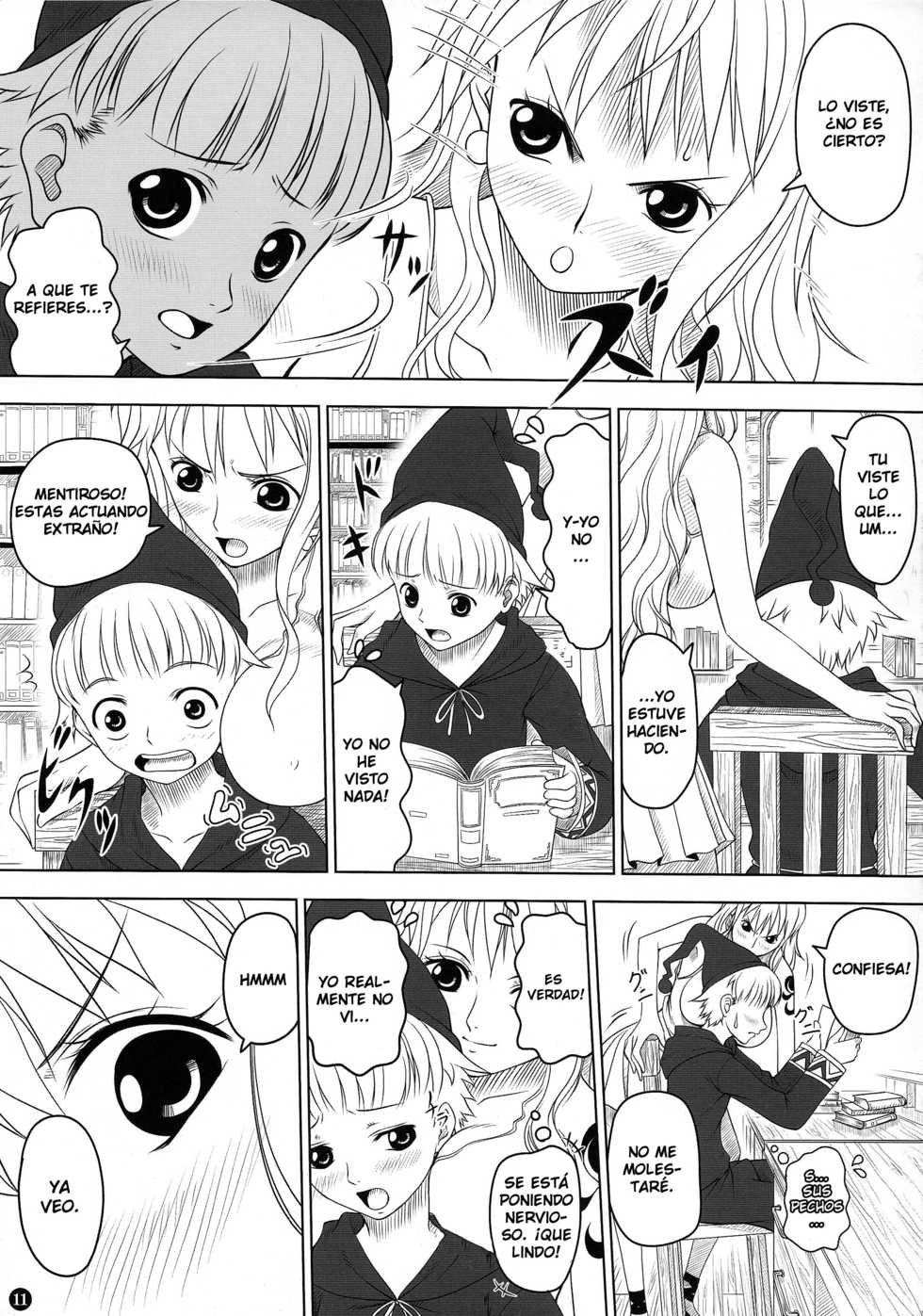 (C82) [Mikenekodou (Muten)] Weather report (One Piece) [Spanish] [kalock] - Page 10