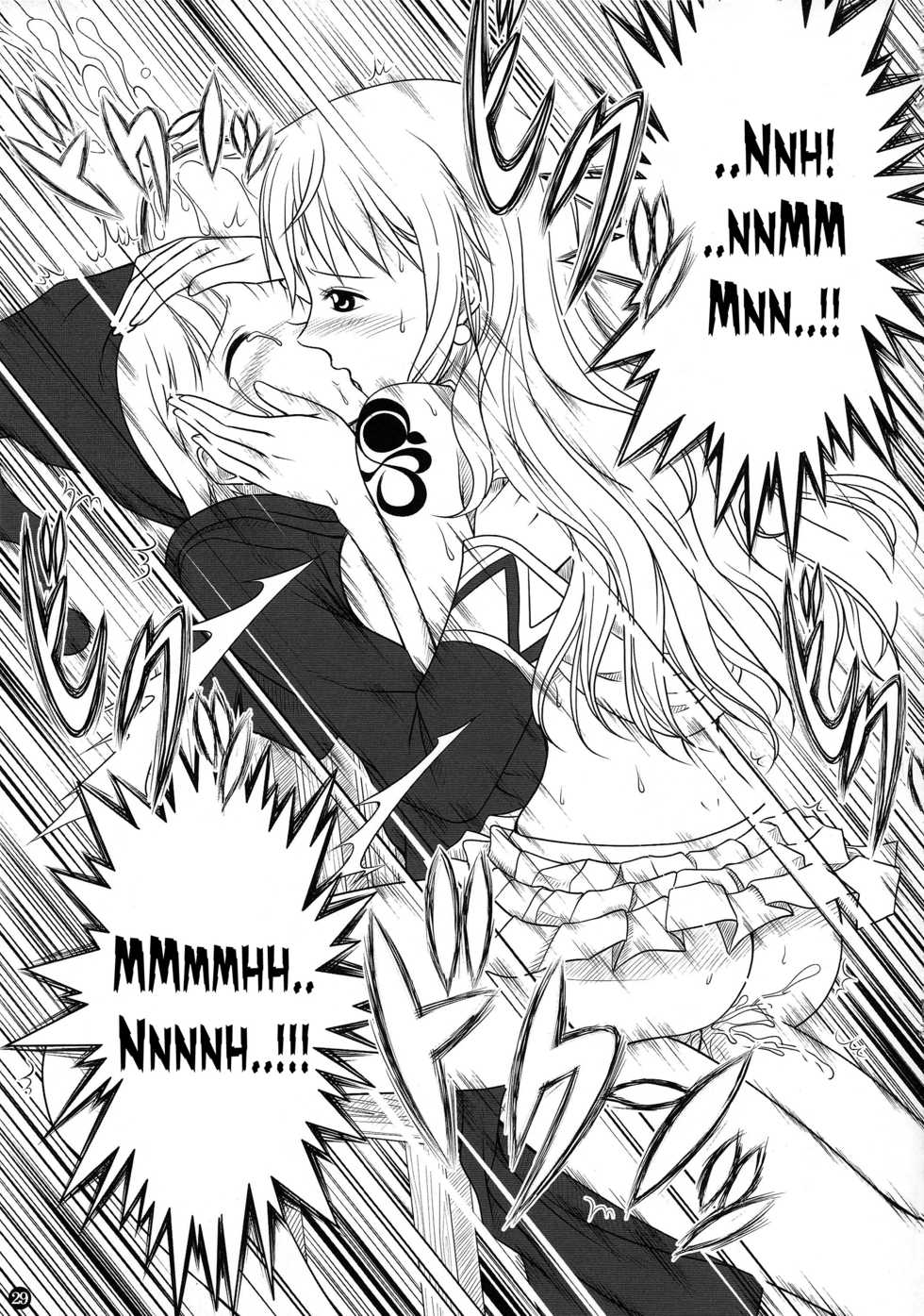 (C82) [Mikenekodou (Muten)] Weather report (One Piece) [Spanish] [kalock] - Page 28