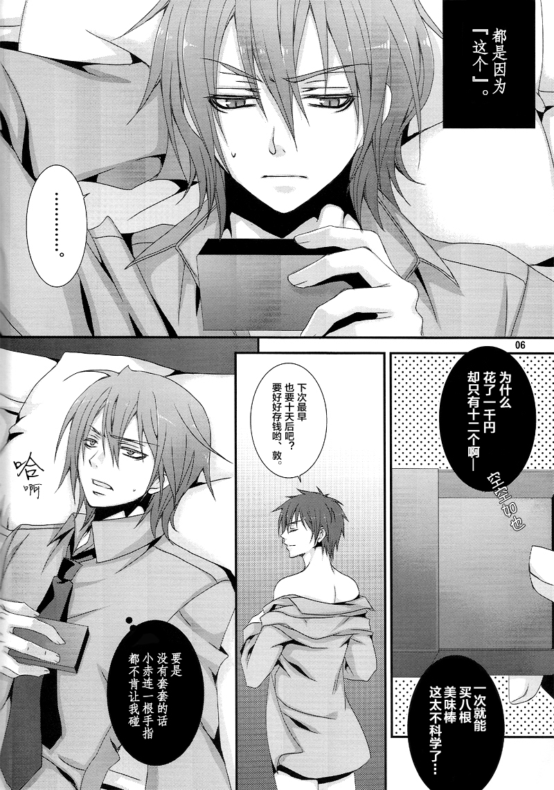 (C82) [VALIANT (Shijima Kiri)] Dakara Ore wa, H ga Dekinai. (Kuroko no Basuke) [Chinese] - Page 6