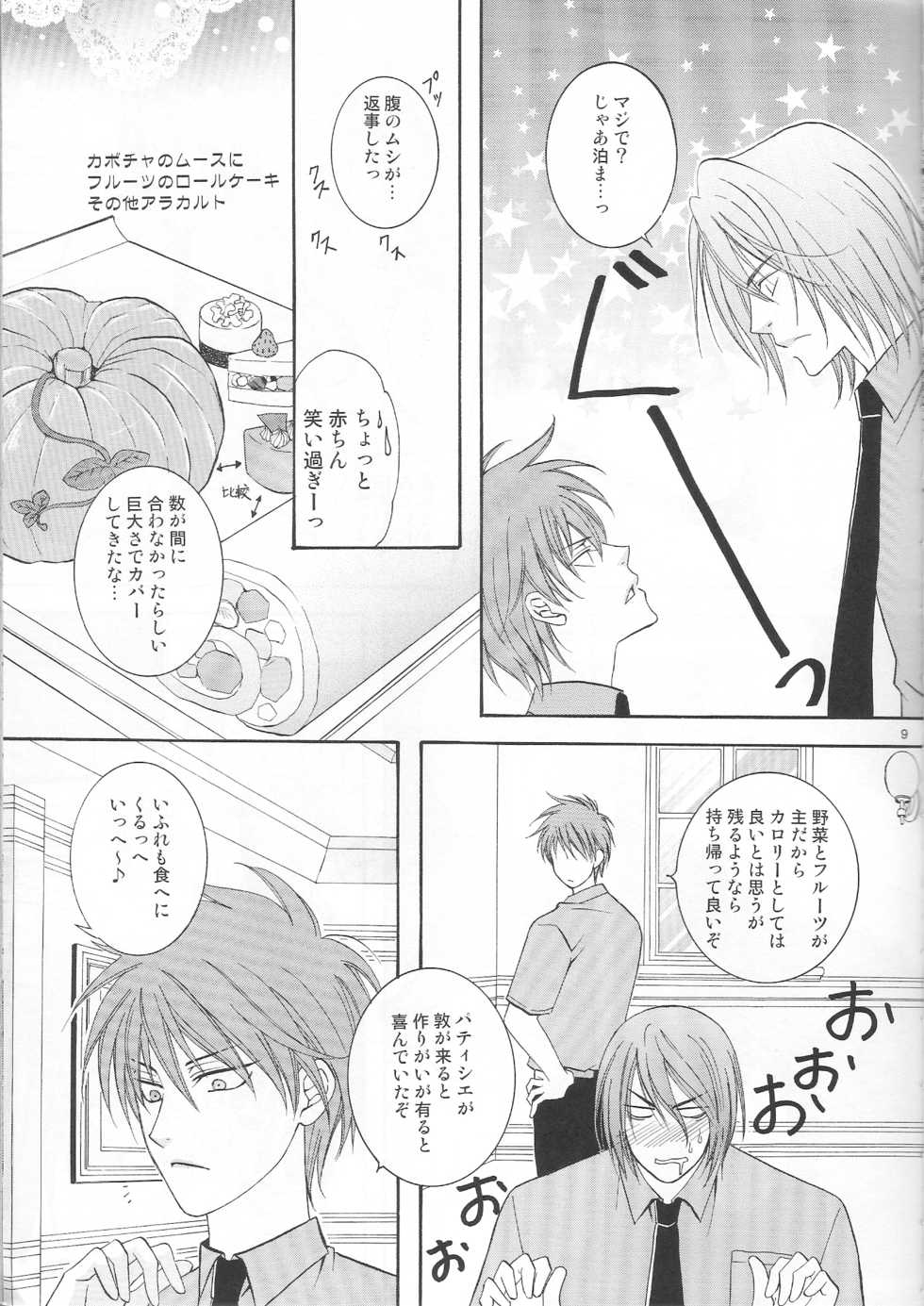 (C84) [B.S CO; (Aozora Aoi)] Atsushi-kun no Suki na Mono (Kuroko no Basuke) - Page 8