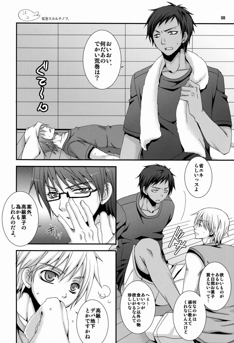 (C82) [VALIANT (Shijima Kiri)] Dakara Ore wa, H ga Dekinai. (Kuroko no Basuke) - Page 7