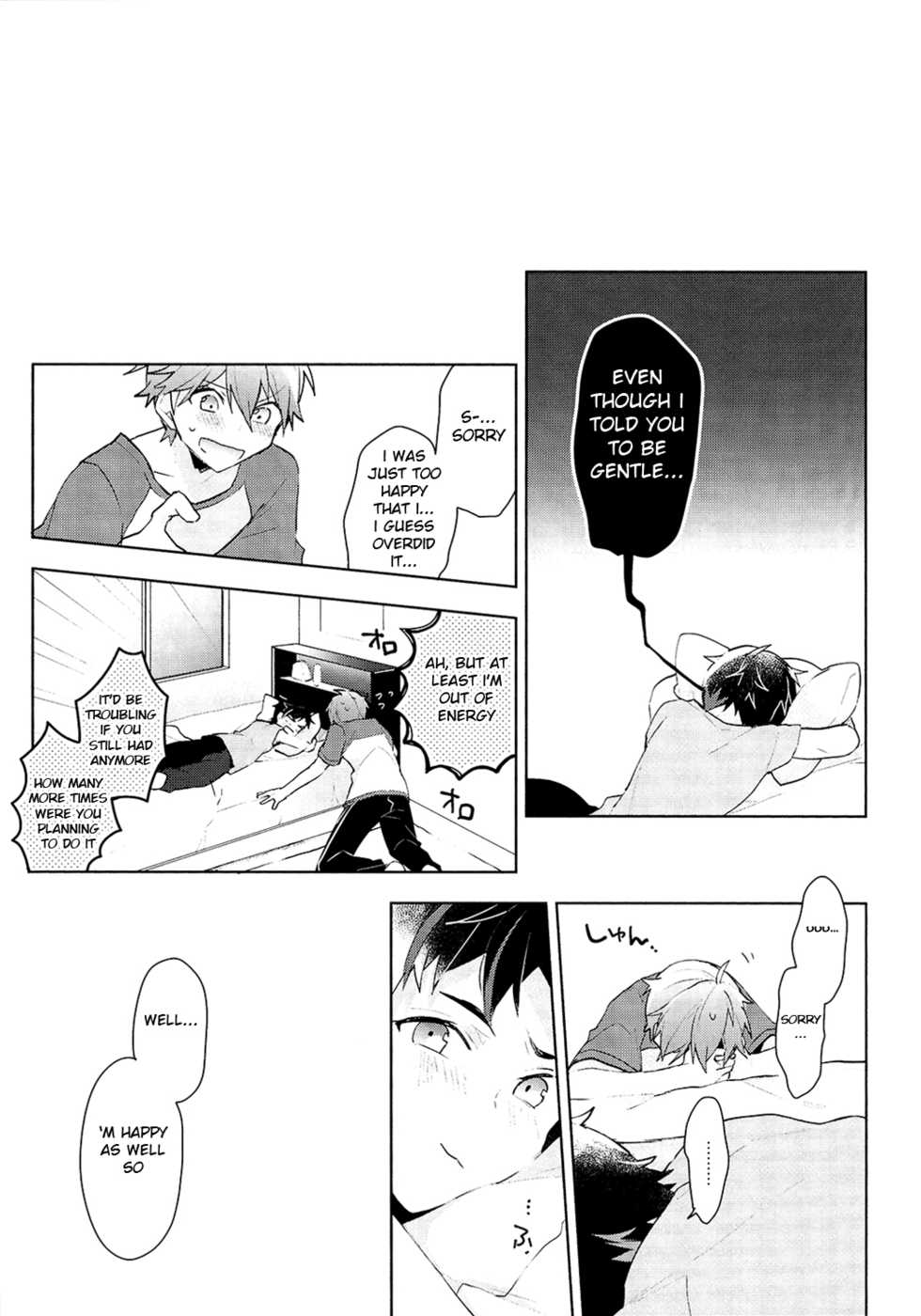 (brilliant days 5) [MEOW (Kotori Aiko)] NICE TO MEET YOU, NIGHT (Ensemble Stars!) [English] [Anzu] - Page 26