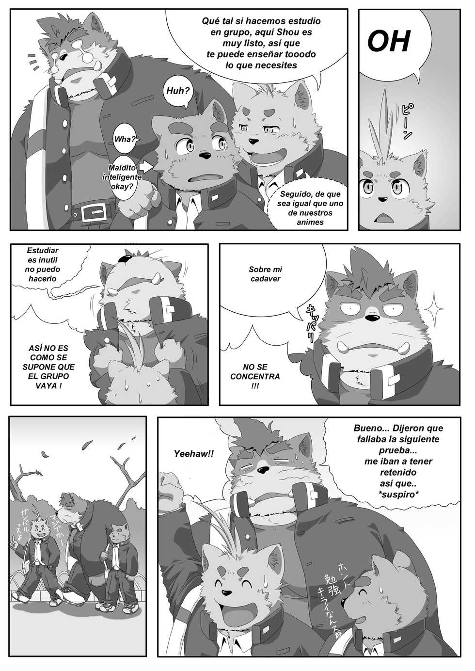 (C82) [IDIVIDE (GAMMA CHAOS)] Oshiete! Bancho!! | enséñame guardián 8 [Spanish] - Page 10