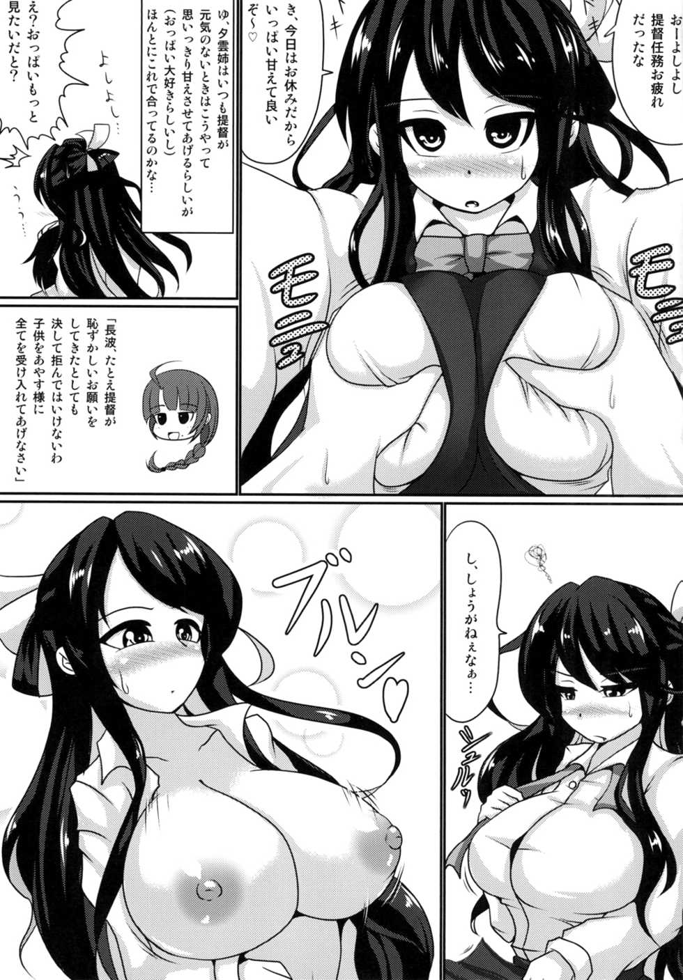 [Bouzen Meiden R (Anago)] Naganami sama ni onegai! (Kantai Collection -KanColle-) [Digital] - Page 5