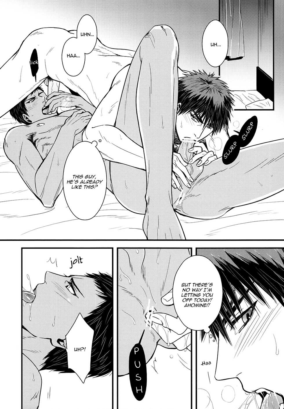 [KINGS' INDIGO (K.I)] Hi no Youjin (Kuroko no Basuke) [English] - Page 14