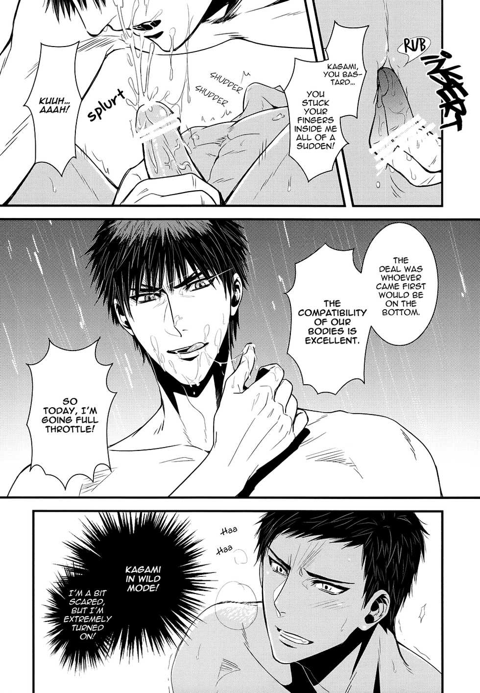 [KINGS' INDIGO (K.I)] Hi no Youjin (Kuroko no Basuke) [English] - Page 15