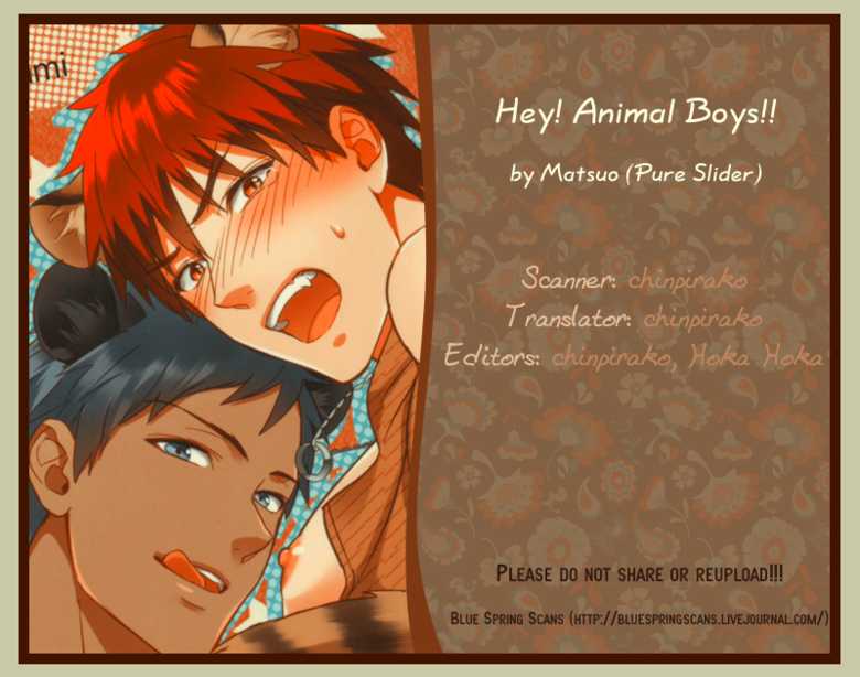 (SUPER22) [PureSlider (Matsuo)] HEY! ANIMAL BOYS!! (Kuroko no Basuke) [English] - Page 31