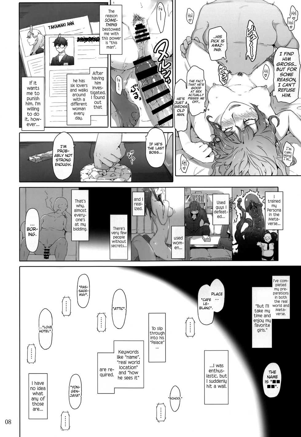 [MTSP (Jin)] Kokoro no Kaitou no Josei Jijou (Persona 5) [English] [biribiri] [2017-02-18] - Page 7