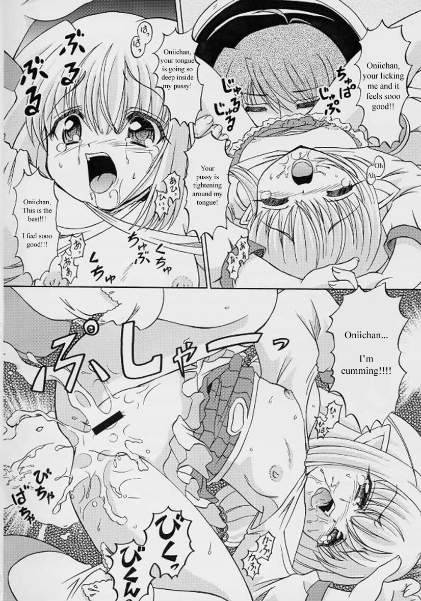 (C68) [ABSOLUTE FANTASY (Tenshou Akira)] Yousei Kajuu SWEET JUICE [English] {GogetaSS4} - Page 10