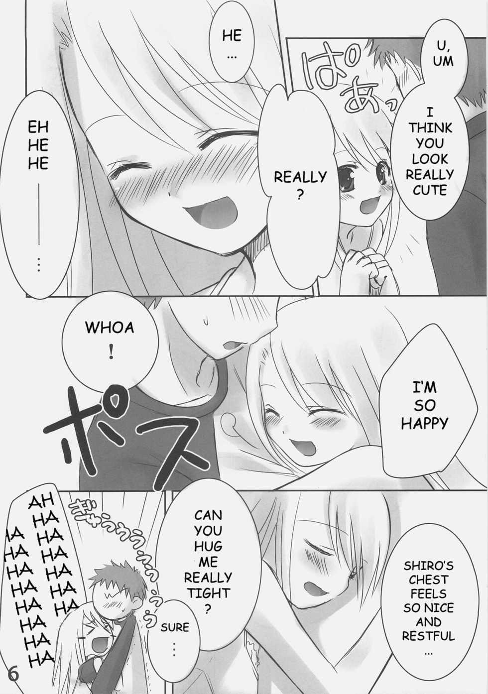 (C70) [etcycle (Hazuki)] Shiroi Koibito (Fate/stay night) [English] - Page 5