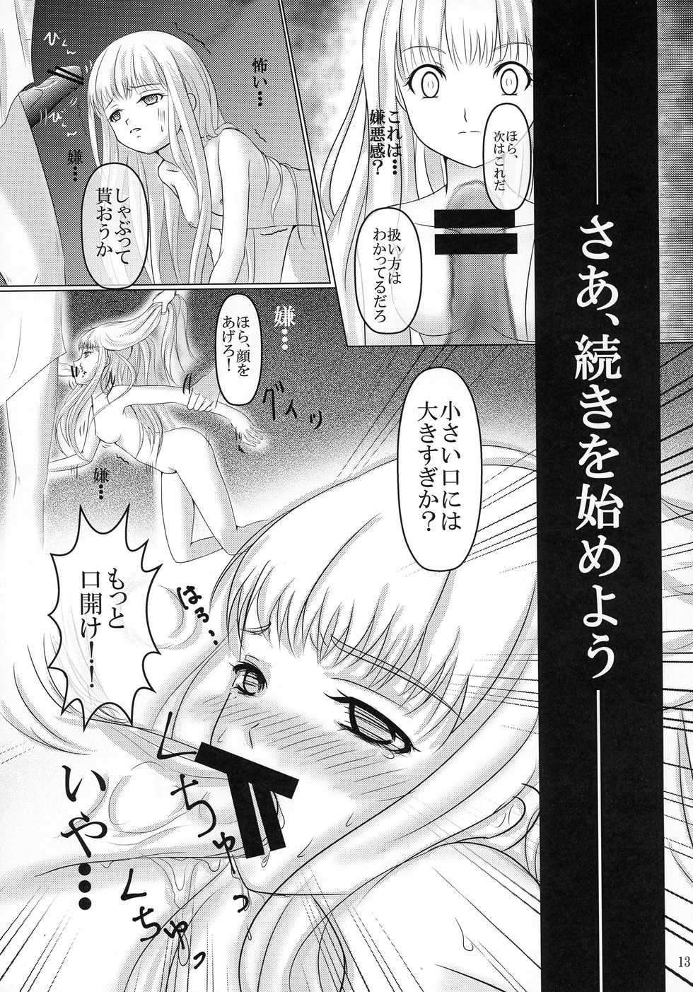 (COMIC1☆9) [Poifull (Hana)] CONFIDENTIAL (Aoki Hagane no Arpeggio) - Page 13