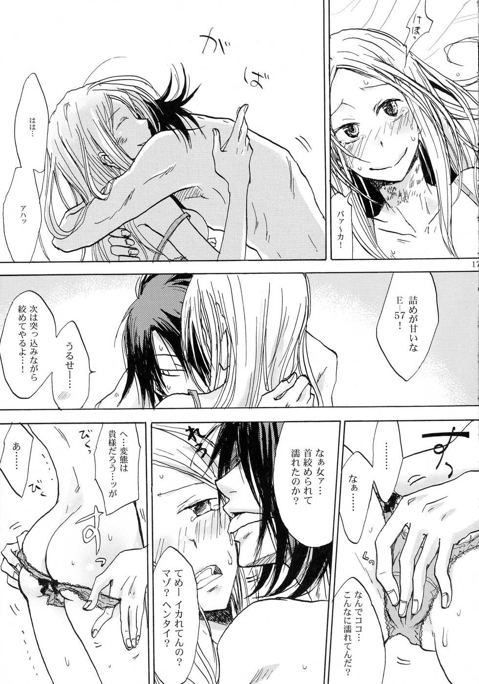 (C75) [OVERDOSE (Hashiba Yachi)] Aitsu ga Usagi o Ugokasu no (Kidou Senshi Gundam 00) - Page 17