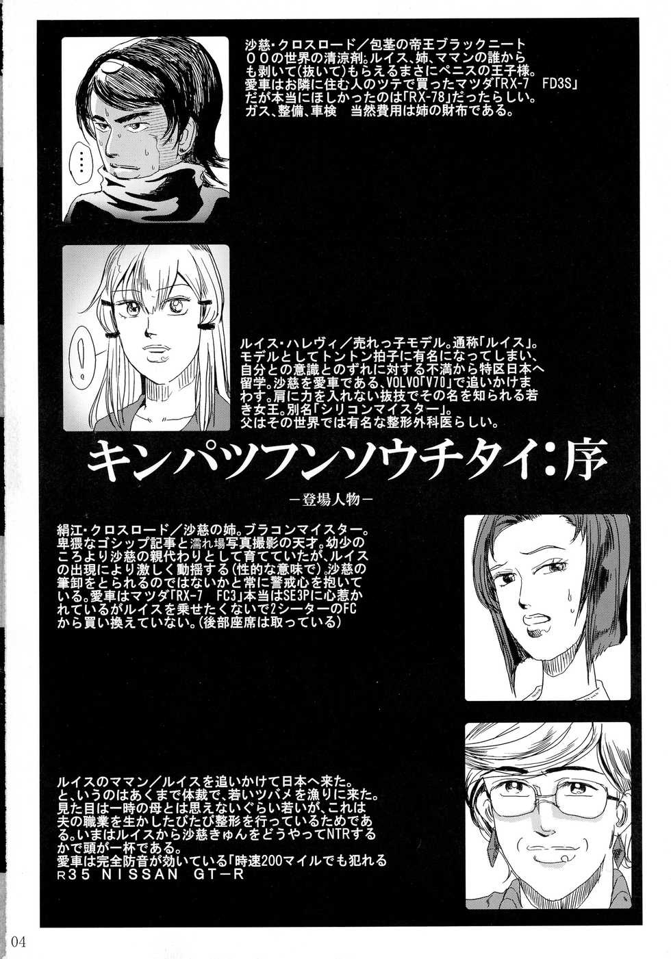 (C73) [Machida Cherry Boys (Kurosawa)] Kinpatsu Funsou Chitai (Kidou Senshi Gundam 00) - Page 3