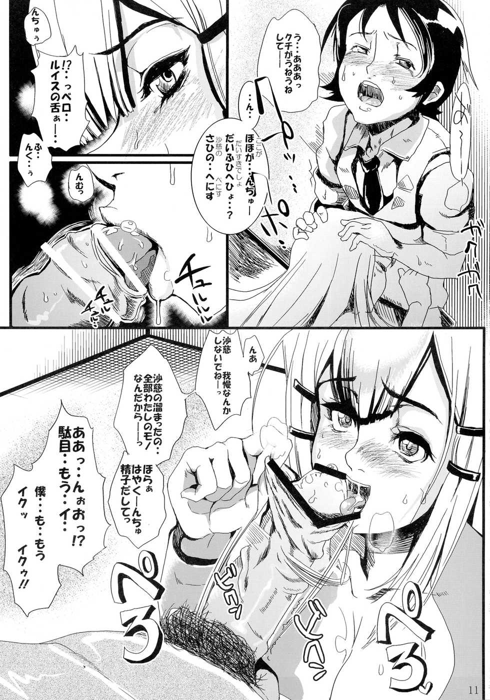 (C73) [Machida Cherry Boys (Kurosawa)] Kinpatsu Funsou Chitai (Kidou Senshi Gundam 00) - Page 10