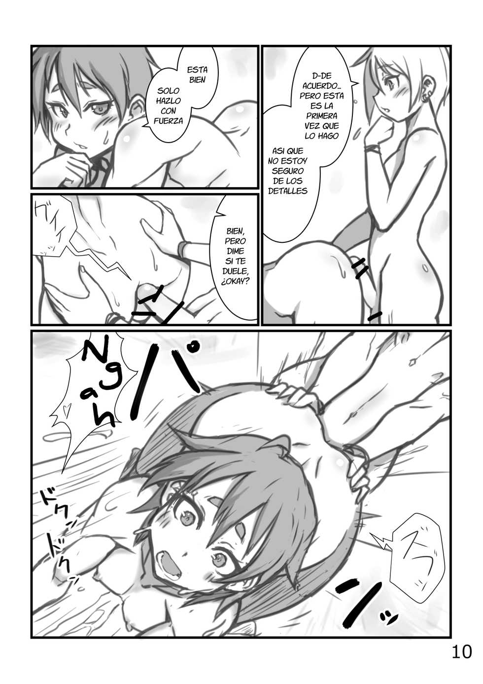 [NOWHERE (NONAME)] Yoru no Kao wa Enkou Shounen [Spanish] [Fanboo] [Digital] - Page 9