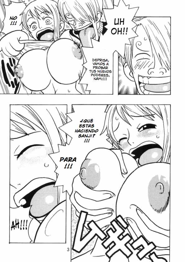 (C66) [ACID-HEAD (Misutake, Murata.)] Nami no Koukai Nisshi Special (One Piece) [Spanish] [Hentai Boobs No Fansubs & kalock] - Page 4
