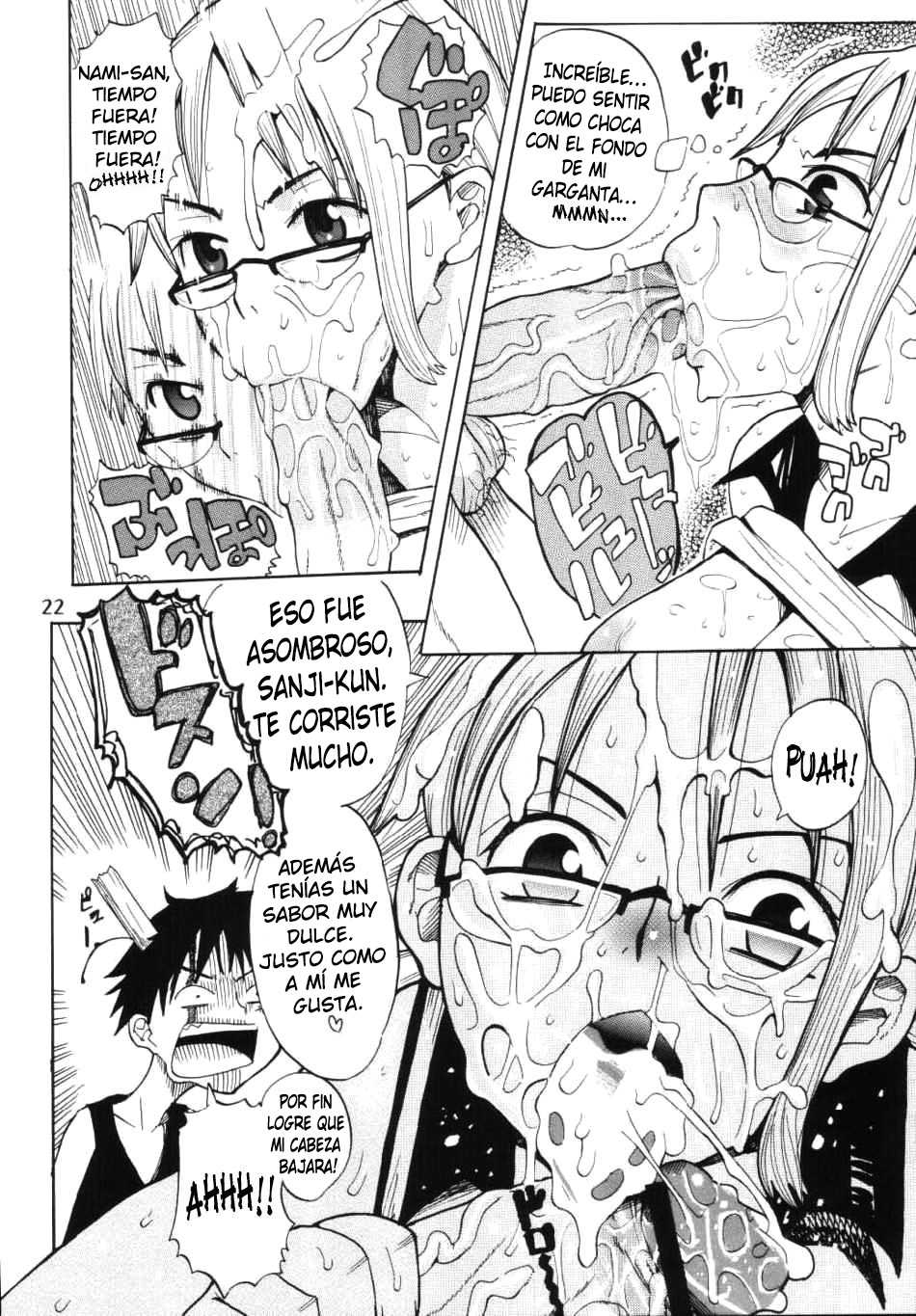 (C66) [ACID-HEAD (Misutake, Murata.)] Nami no Koukai Nisshi Special (One Piece) [Spanish] [Hentai Boobs No Fansubs & kalock] - Page 22