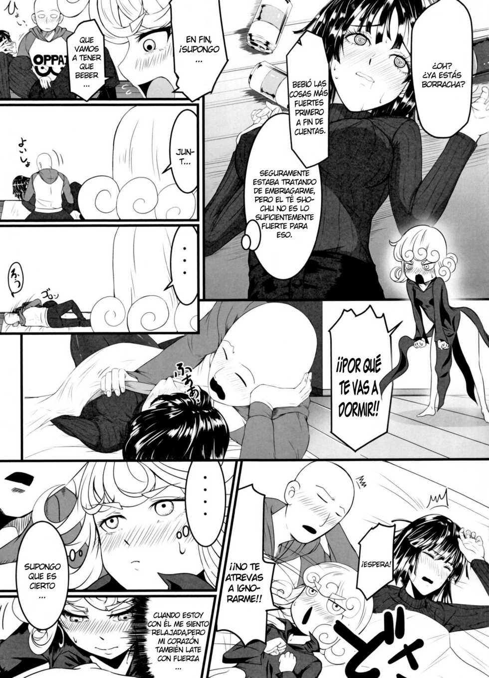 (C91) [Uchuu ☆ Porta (Kawa)] Dekoboko Love Sister 2-gekime! (One Punch Man) [Spanish] [NTINFS] - Page 6