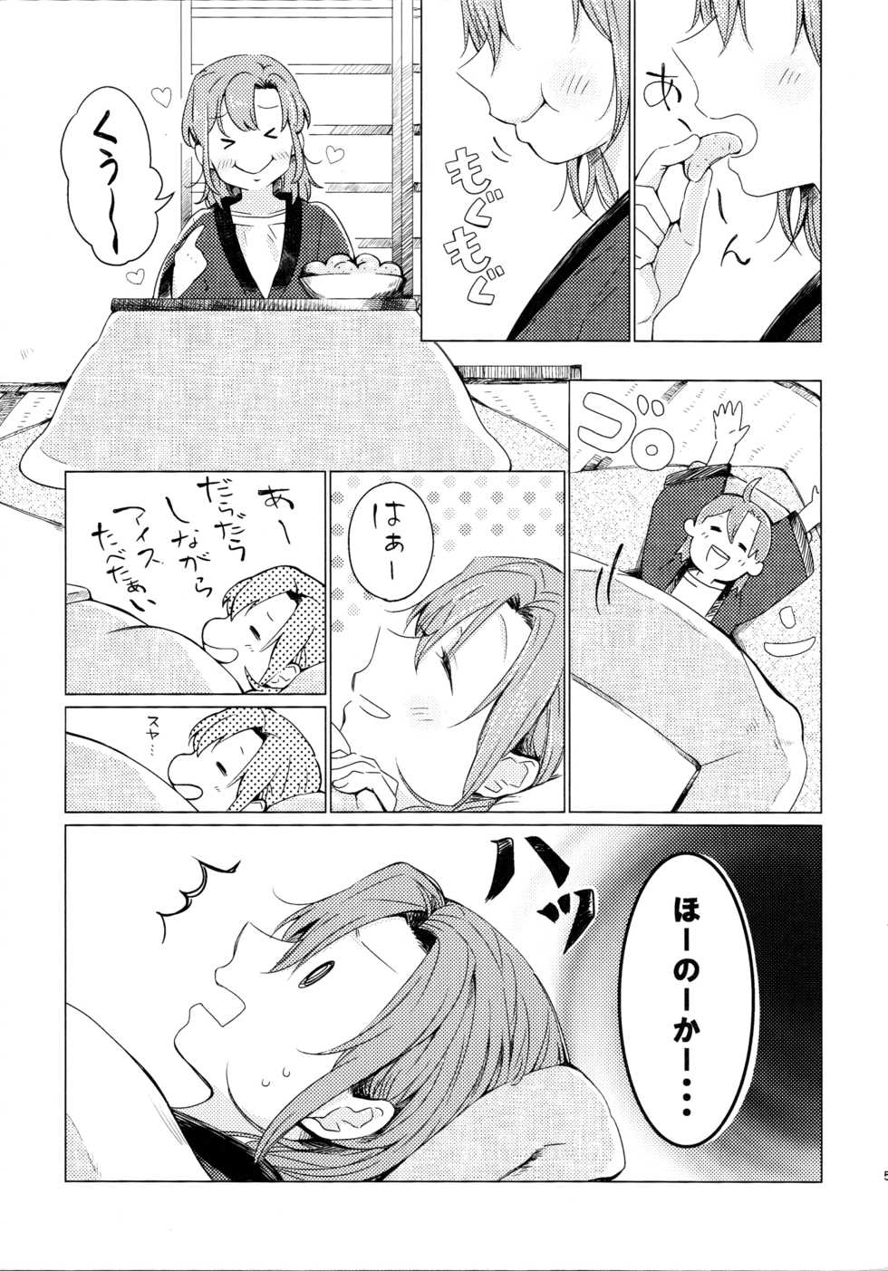 (Bokura no Love Live! Shinnenkai 2017) [Shobocon (Kitamura Tooru)] Kotatsu Rhapsody (Love Live!) - Page 4