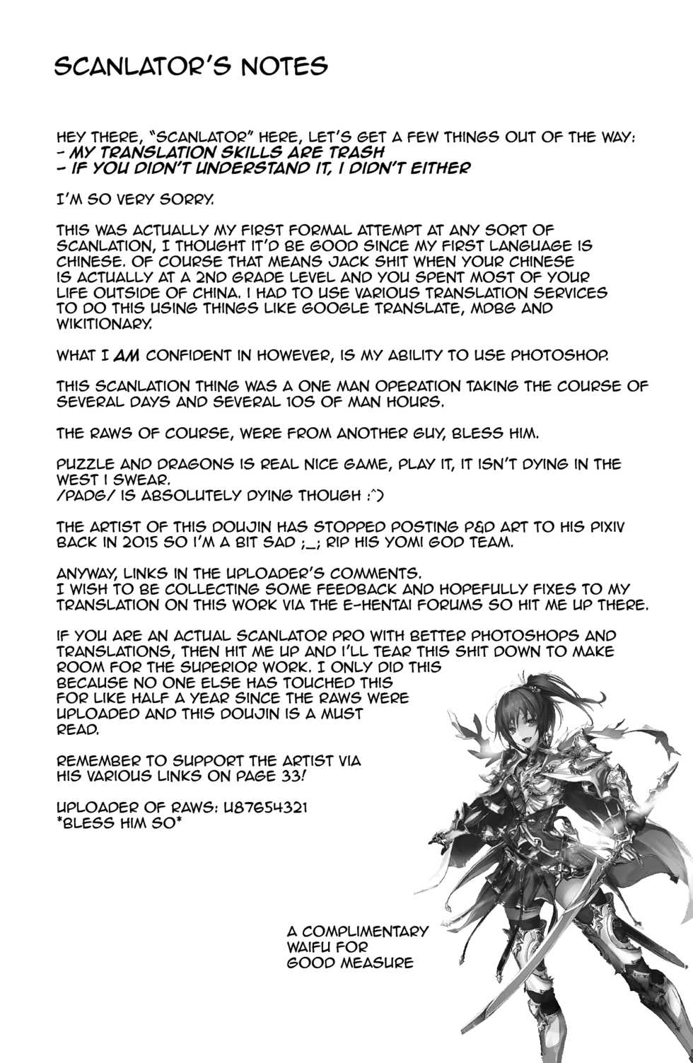 (PF21) [CreSpirit (Waero)] PazuYomi! (Puzzle and Dragons) [English] [JackytehLurker] - Page 36