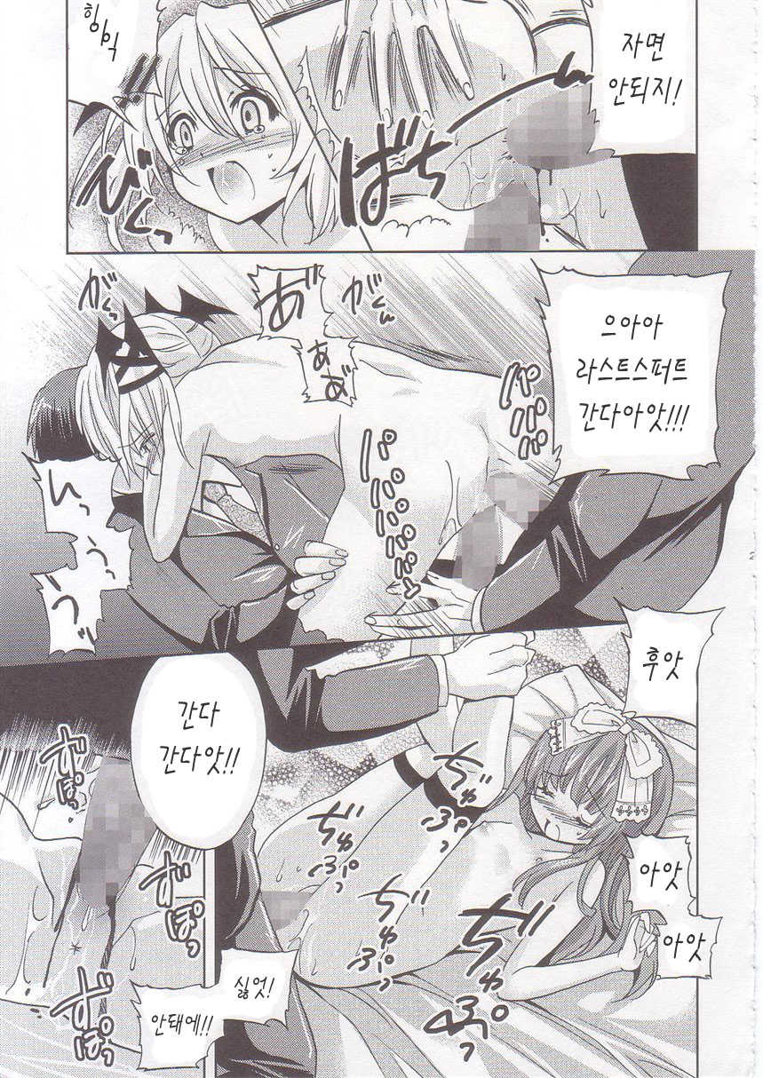 (COMIC1☆2) [Fukunoren (Yukiwo)] strawberry milk (Deathsmiles) [Korean] - Page 24