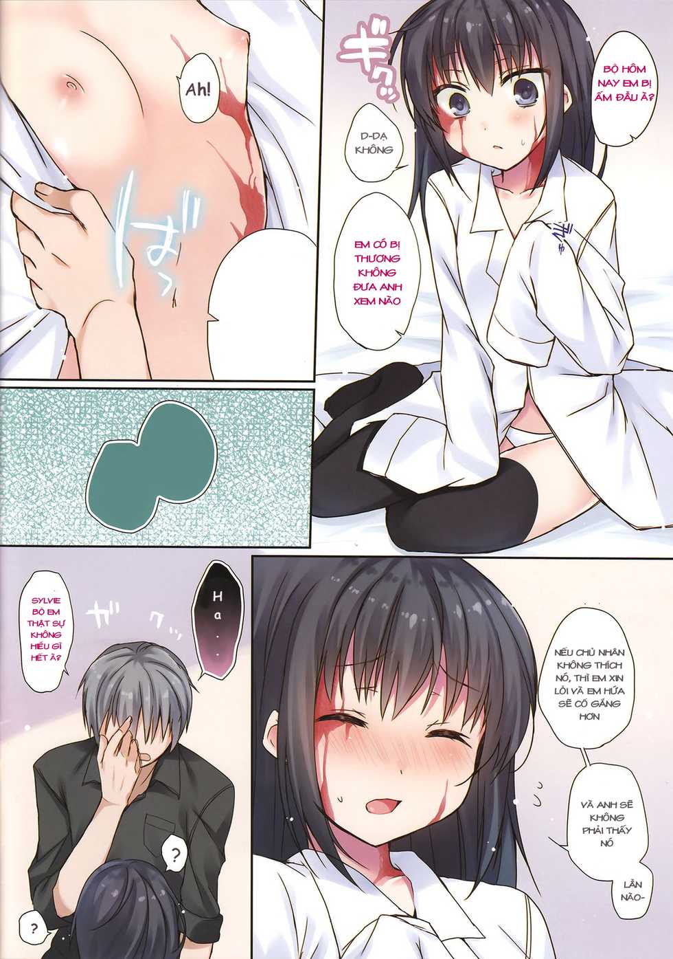 (C89) [Hirahira (Hirari)] Koisuru Dorei-chan - Silvi is falling in love with you  (Dorei to no Seikatsu -Teaching Feeling-) [Vietnamese Tiếng Việt] [Harem King SG] - Page 4