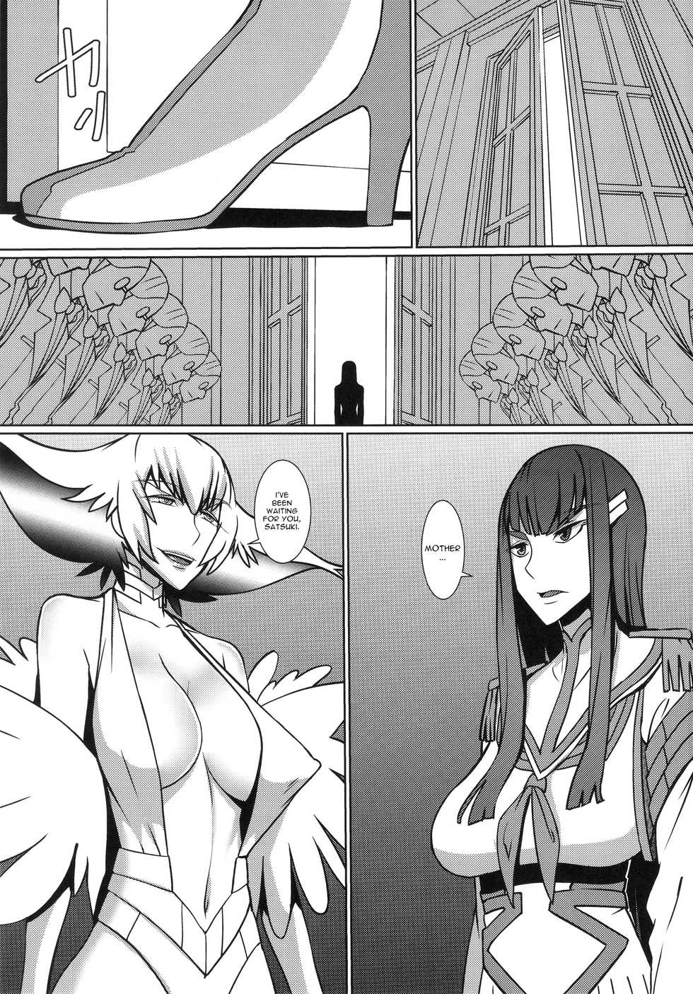 (C91) [Pollinosis (Shinkuu Tatsuyakei)] Futari no Kyuujitsu (Kill la Kill) [English] - Page 2