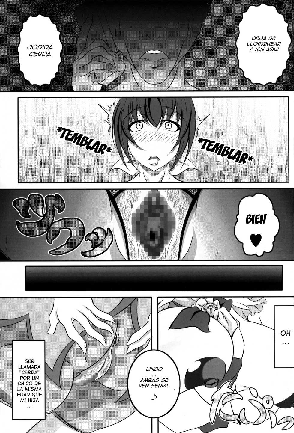 (C83) [Bitch Bokujou (Bokujou Nushi K)] HAPPYEND DE BADEND (Smile Precure!) [Spanish] [Ero-Ecchi Scanlation] - Page 31