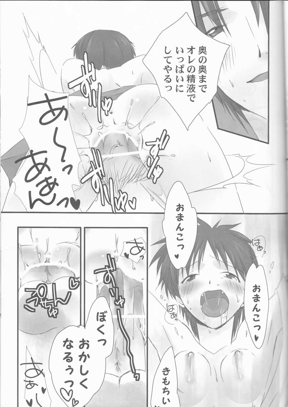 (C79) [Puchi Village (Nishimu, Harasho)] Ore no Doukyonin ga Konnani Kawaii Wake ga Nai ~Third Children Hen~ (Neon Genesis Evangelion) - Page 27